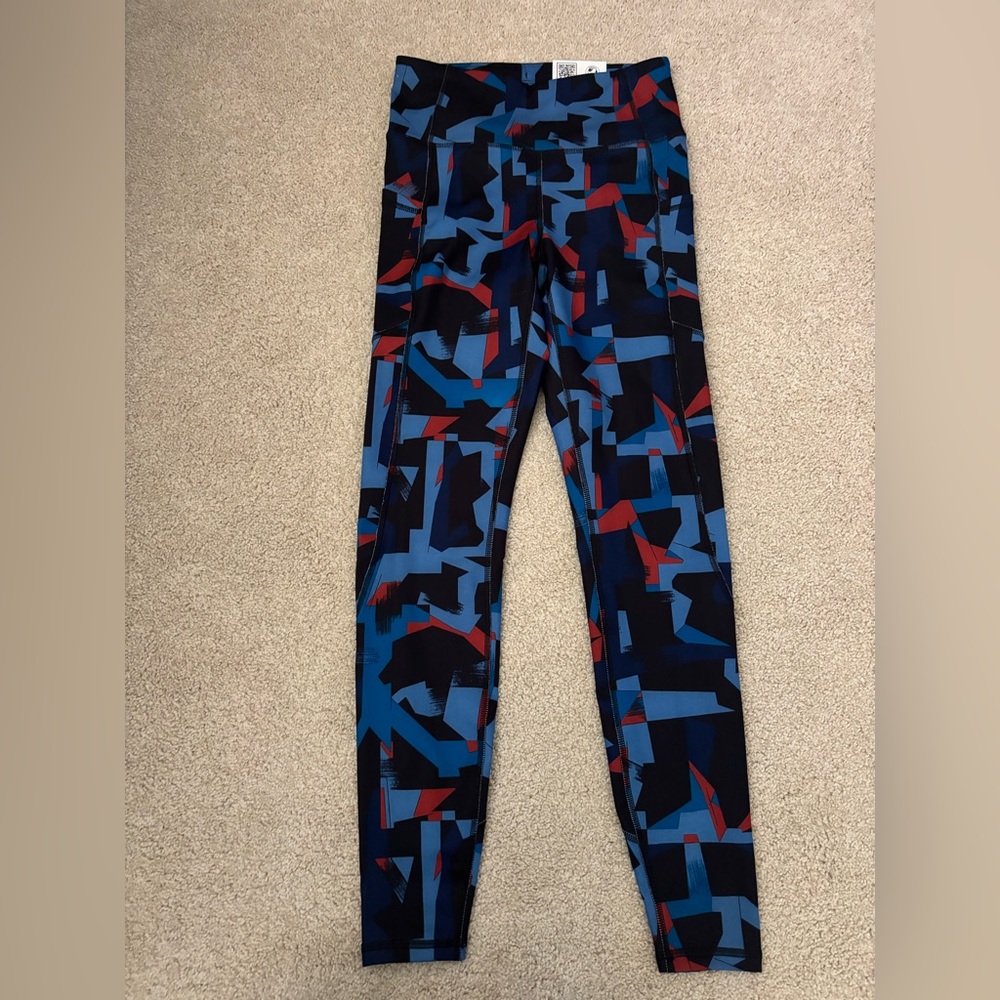 NWT (read) Member's Mark Women's Side Pockets Extra Warm Legging Future Geo XS